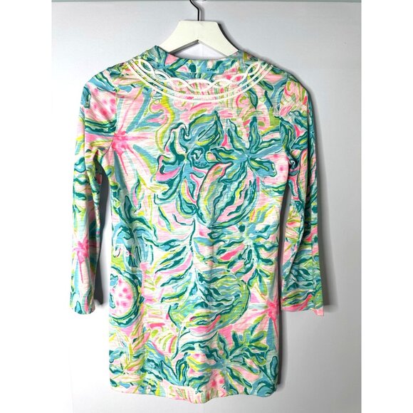 Lilly Pulitzer Kaia Knit Tunic One in a Melon Size XXS Beach Coastal Resortwear - Picture 4 of 10